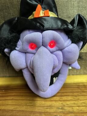 Kids Of America Talking Witch Door Greeter Head